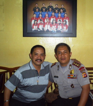 Bersama Kombes Eddy