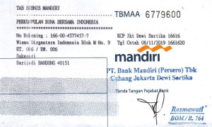 Rek. Mandiri PBB-INA